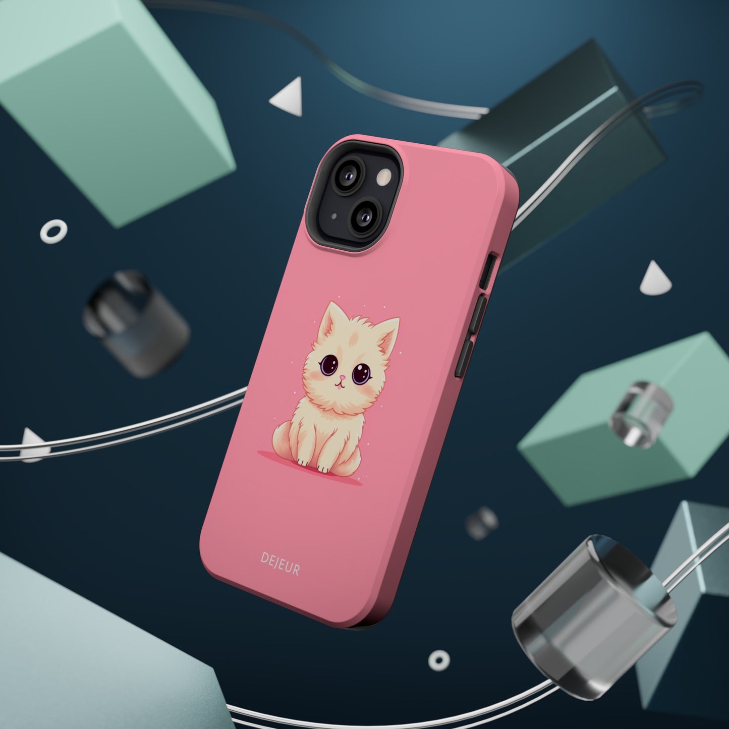 Candy Floss Kitty - iPhone MagSafe Tough Case