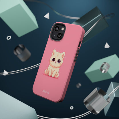 Candy Floss Kitty - iPhone MagSafe Tough Case