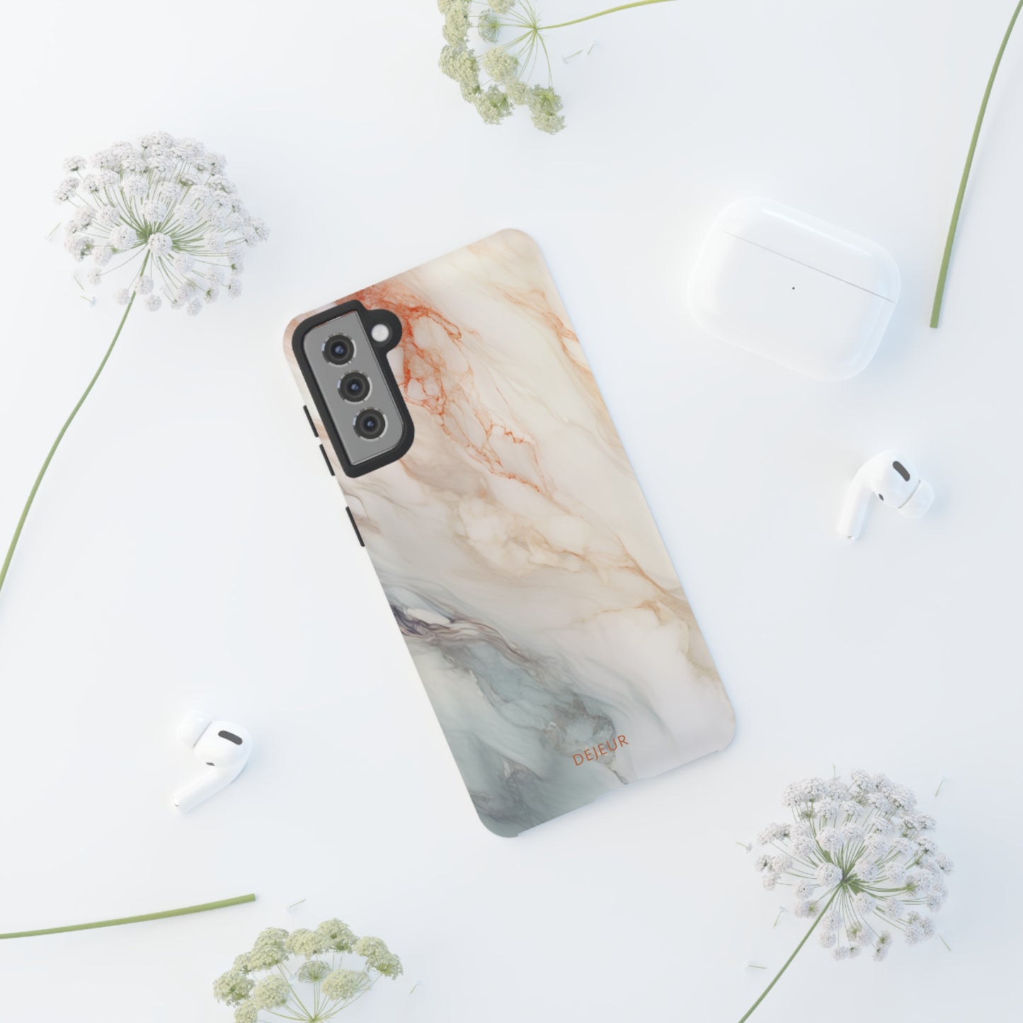 Ash Sandstone Marble - Samsung Galaxy Tough Case