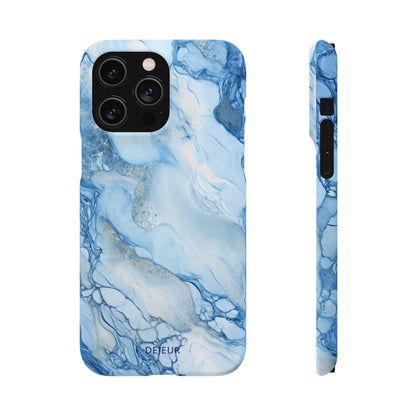 Sky Blue Marble - iPhone Snap Case