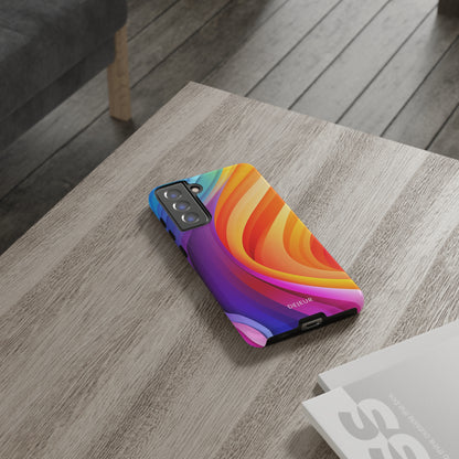 Rainbow Waves - Samsung Galaxy Tough Case