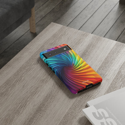 Rainbow Spiral - Google Pixel Tough Case