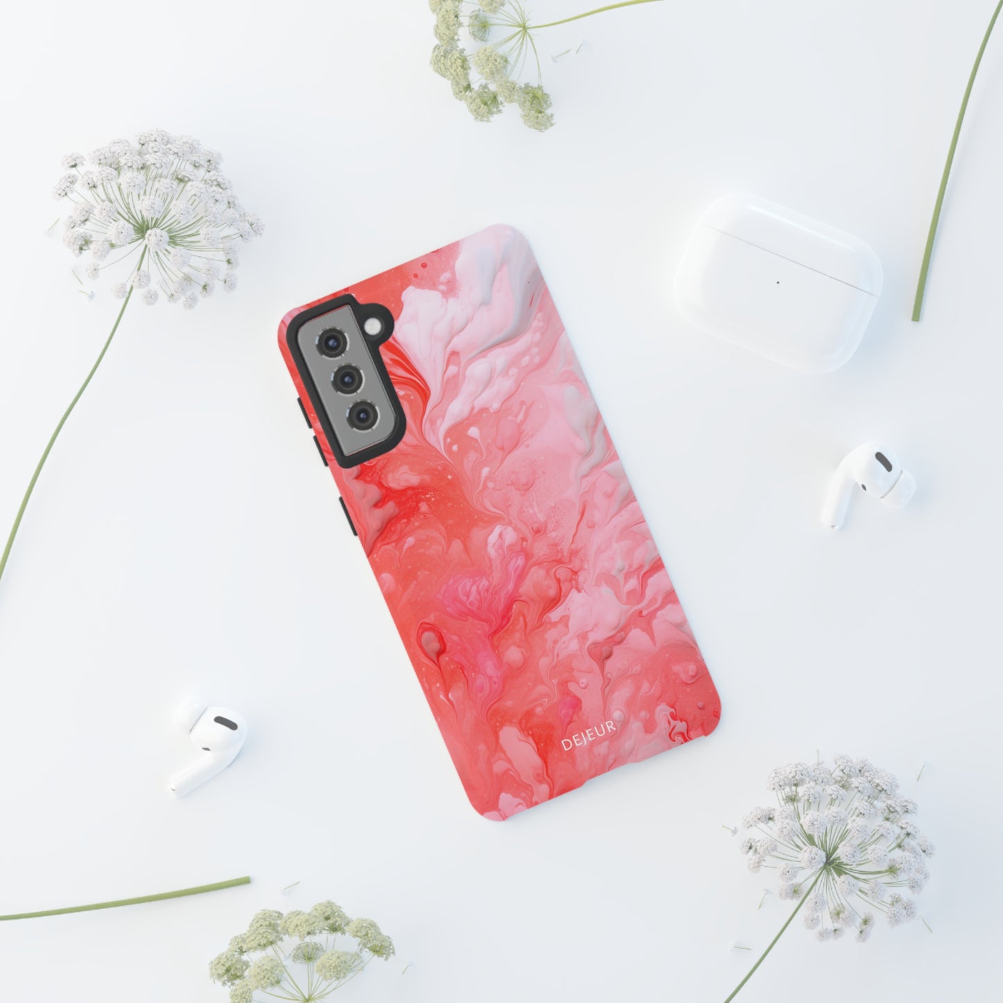 Rose Pink Marble - Samsung Galaxy Tough Case