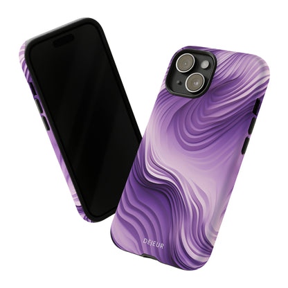 Violet Waves - iPhone Tough Case