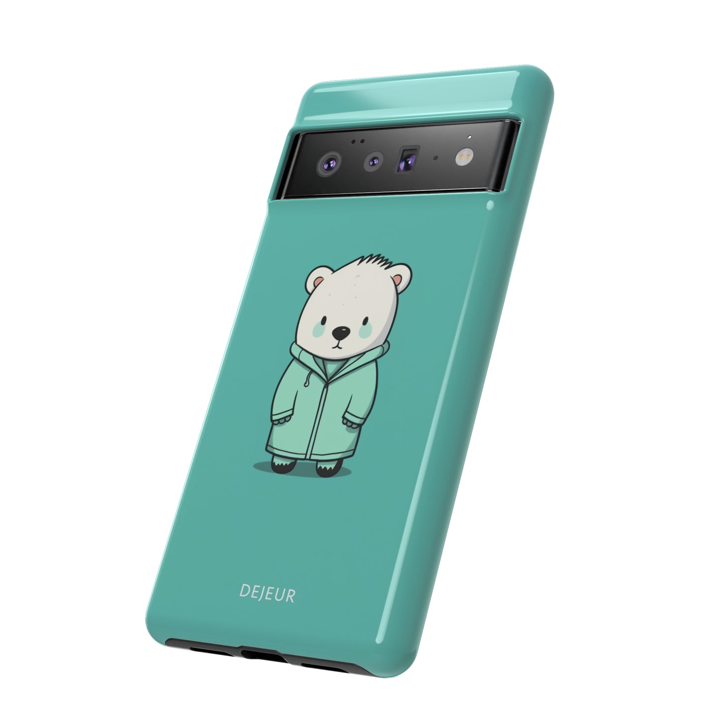 Aqua Coat Bear - Google Pixel Tough Case