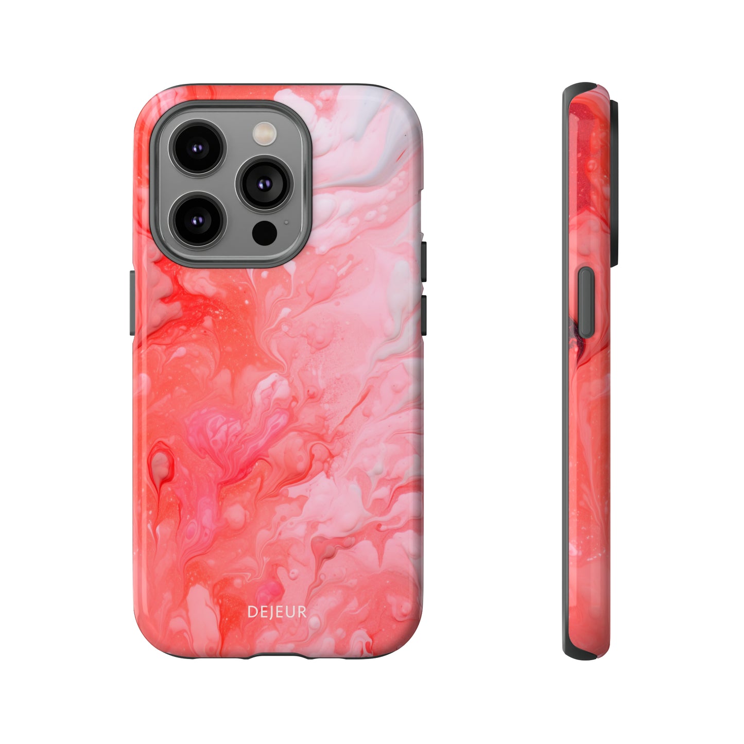 Rose Pink Marble - iPhone Tough Case