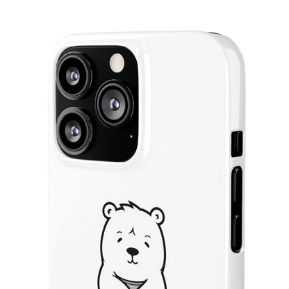 Friendly bear - iPhone Snap Case