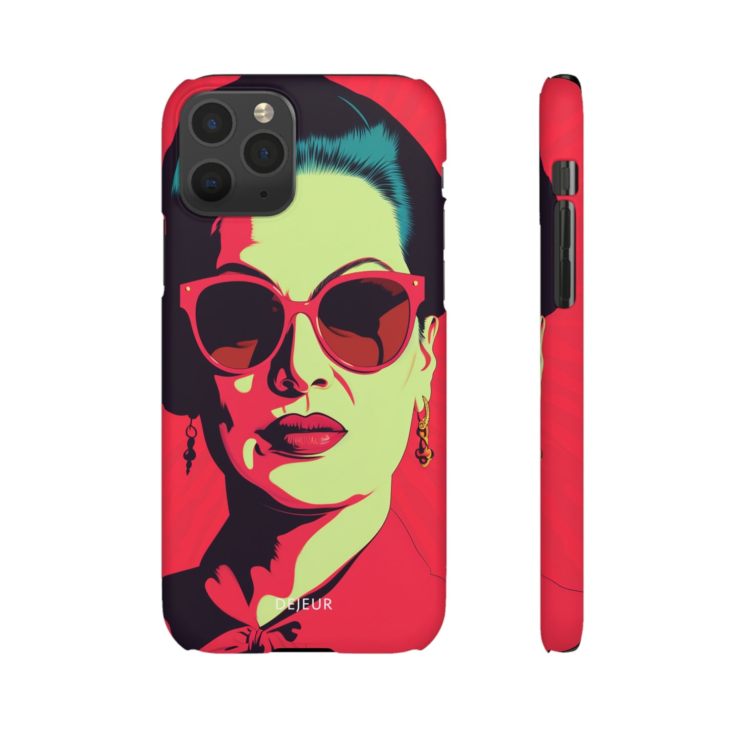 Umm Kulthum Red - iPhone Snap Case