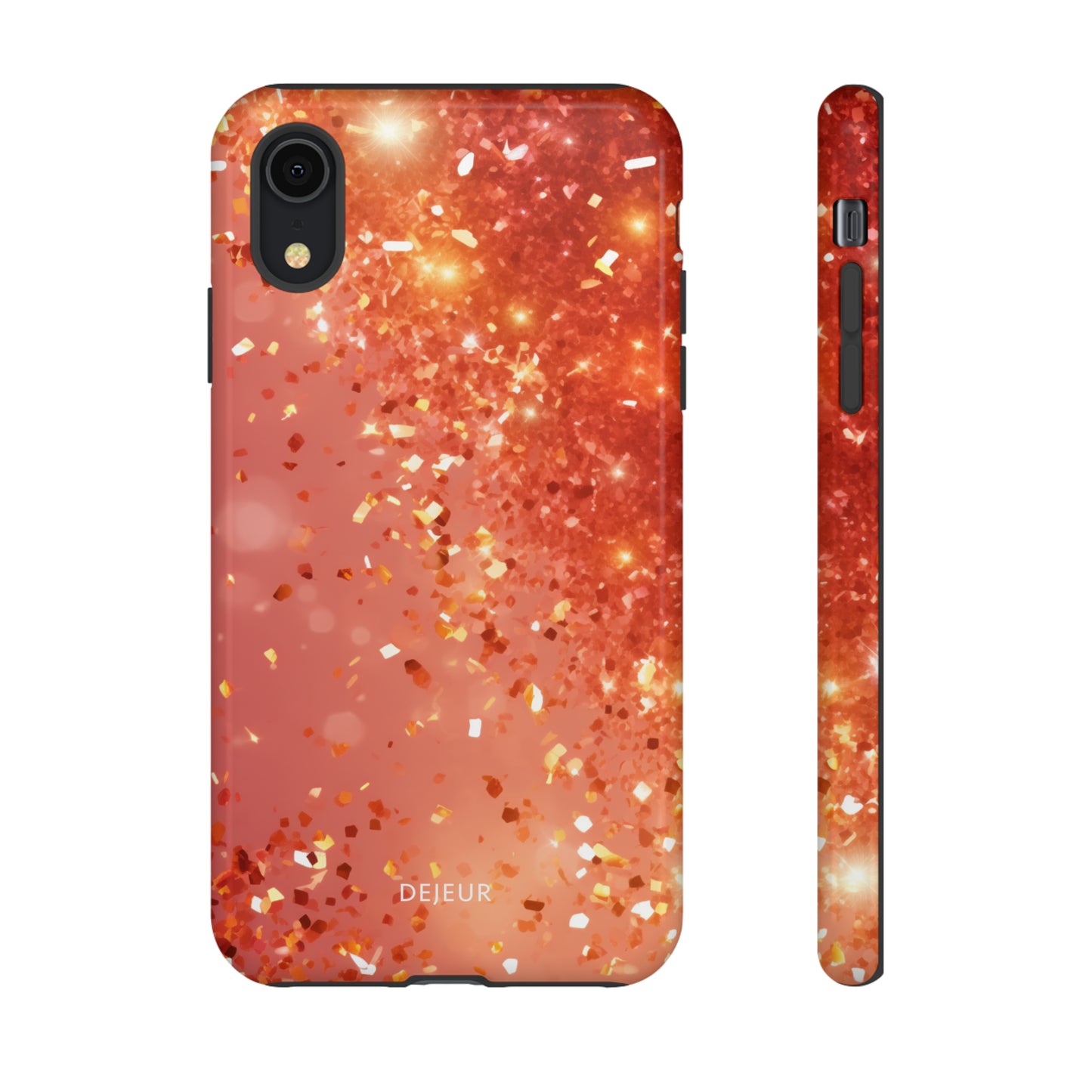 Rose Confetti Glitter - iPhone Tough Case