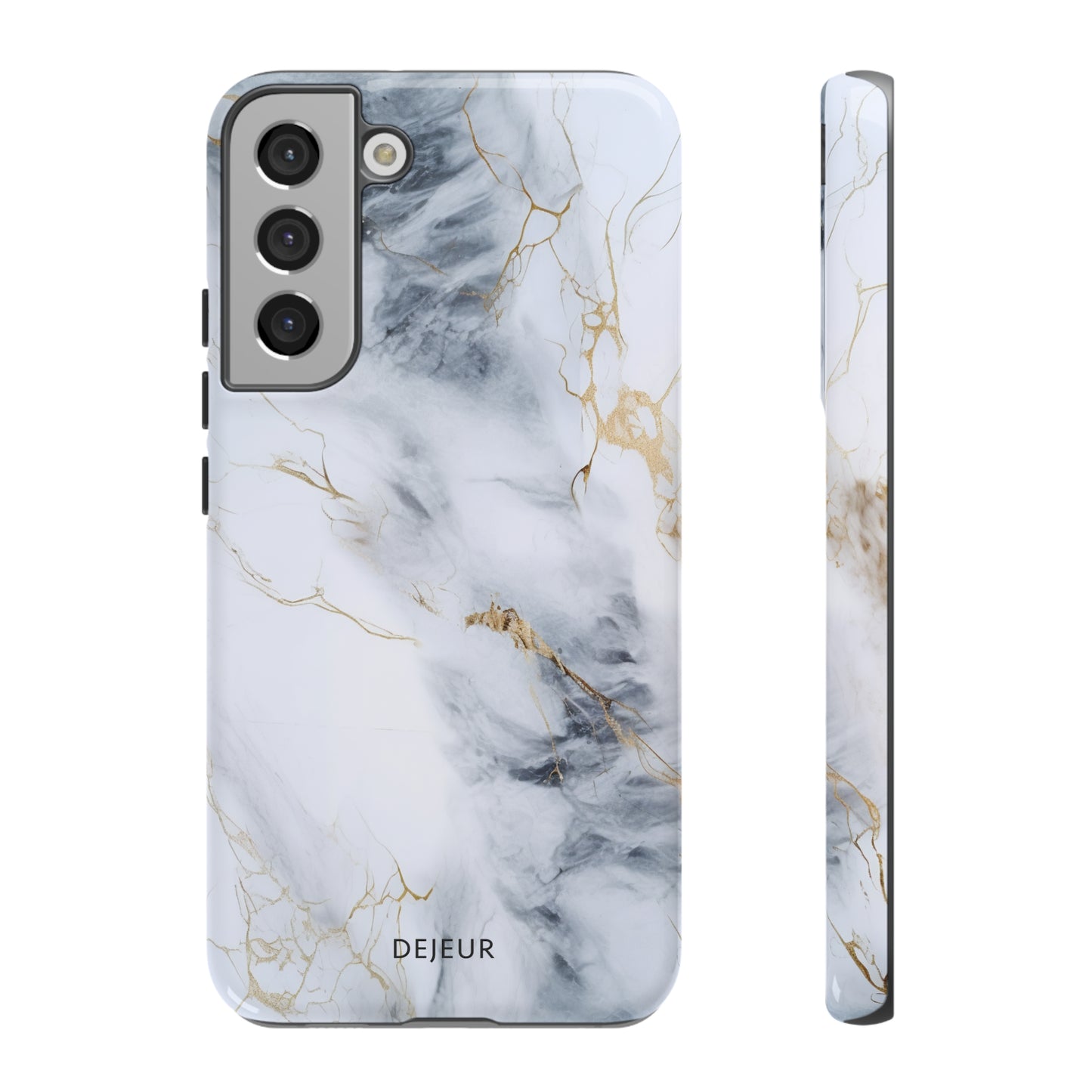 White Gold Marble - Samsung Galaxy Tough Case