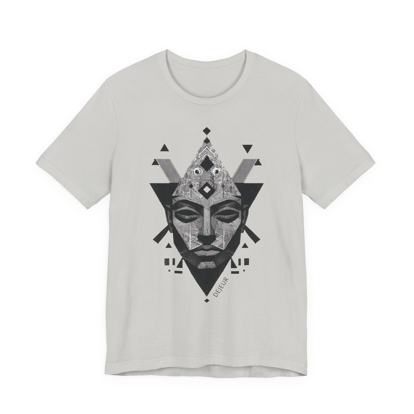 Monochrome Geometric Pharaoh - T-Shirt