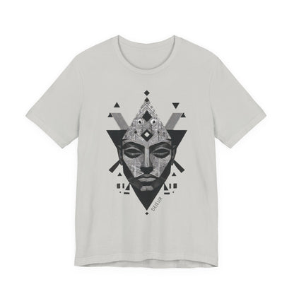 Monochrome Geometric Pharaoh - T-Shirt