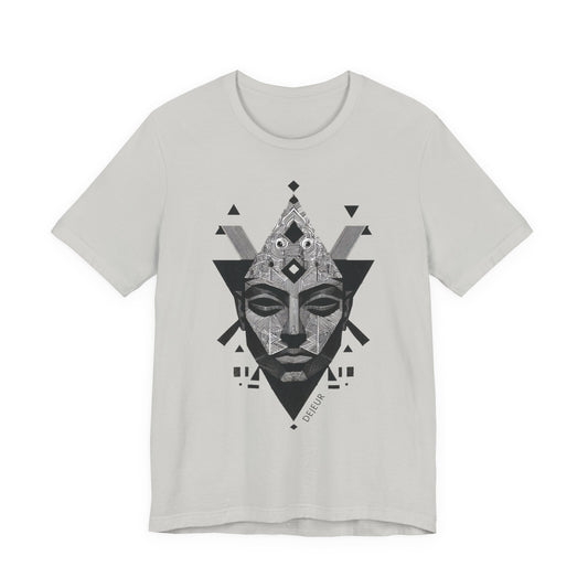 Monochrome Geometric Pharaoh - T-Shirt