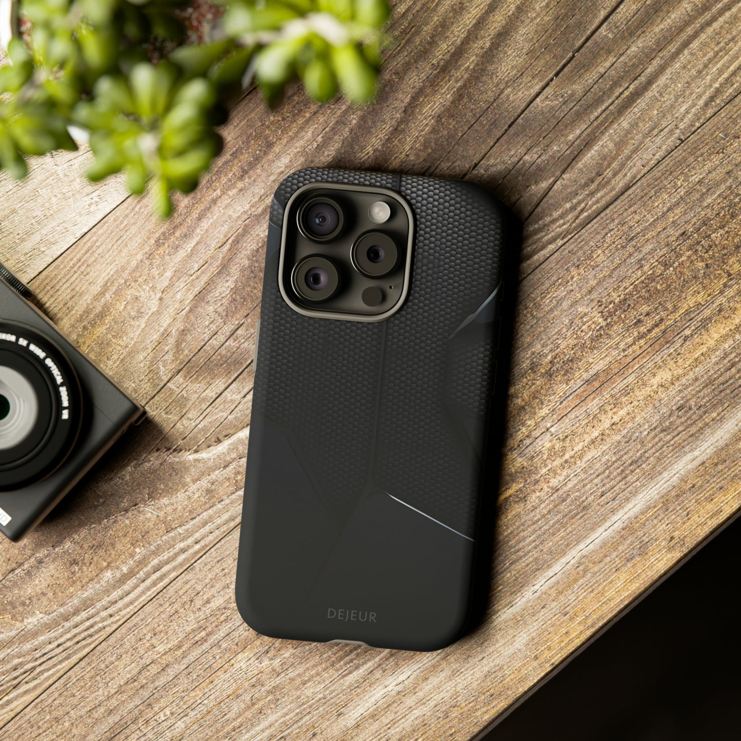 Dark Carbon - iPhone Tough Case