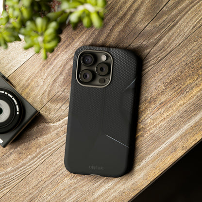 Dark Carbon - iPhone Tough Case