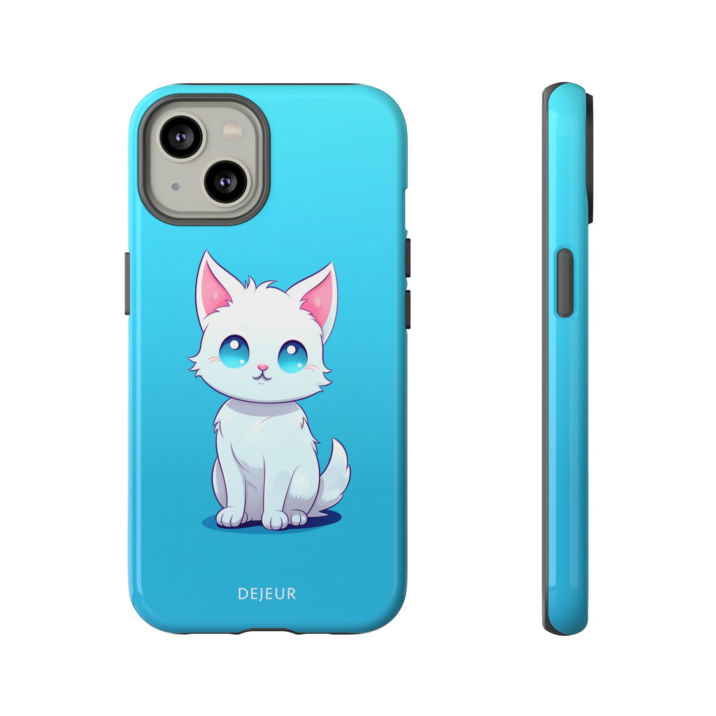 Blue Eyed Cutey Cat - iPhone Tough Case