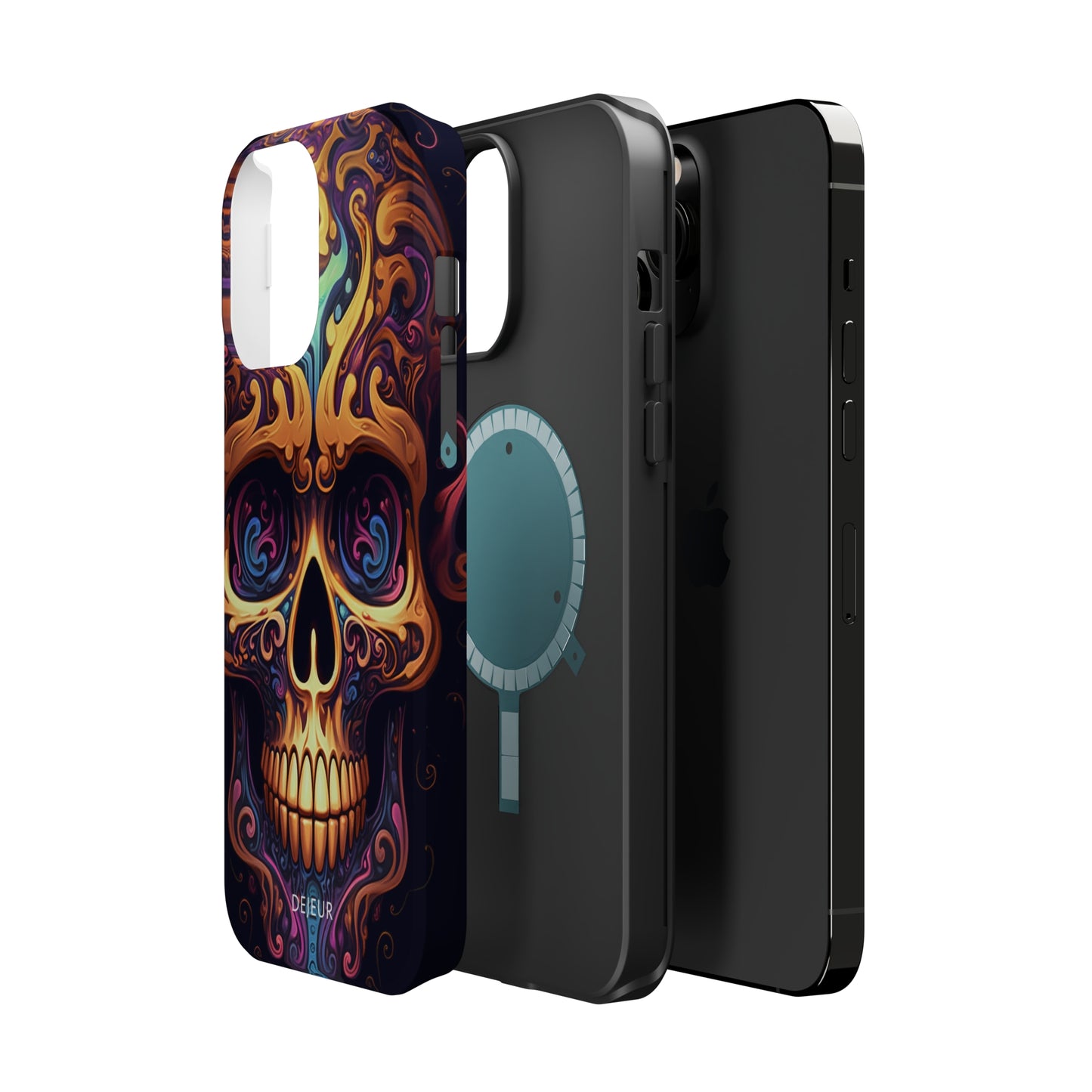 Paisley Skull - iPhone MagSafe Tough Case