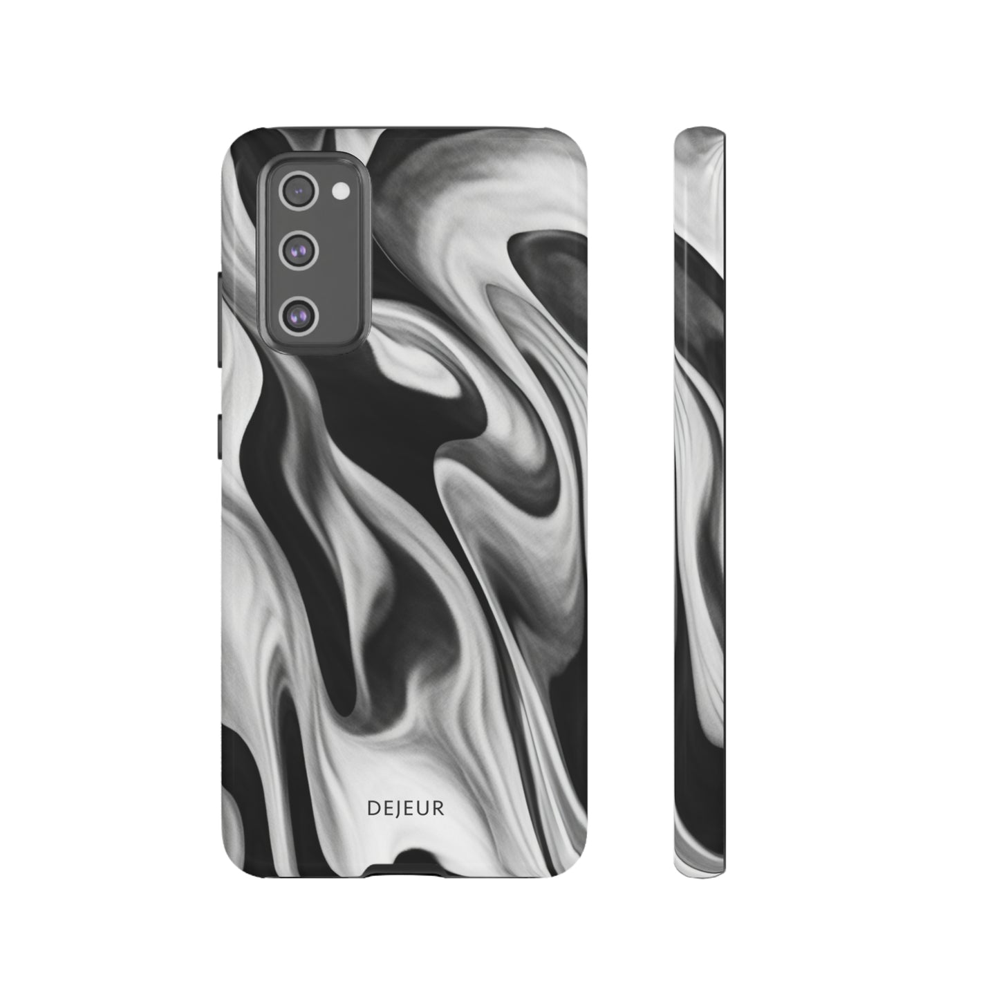 Misty Waves Monochrome - Samsung Galaxy Tough Case