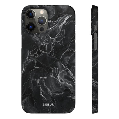 Dark Marble - iPhone Snap Case