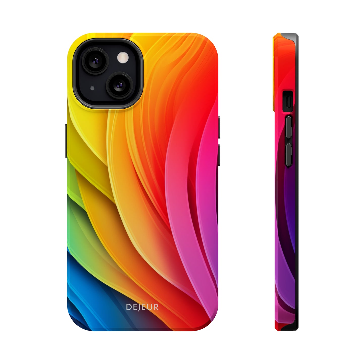 Rainbow Layers - iPhone MagSafe Tough Case