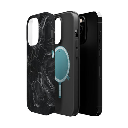 Dark Marble - iPhone MagSafe Tough Case