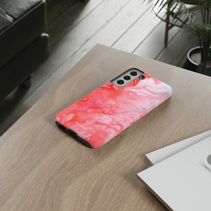 Rose Pink Marble - Samsung Galaxy Tough Case