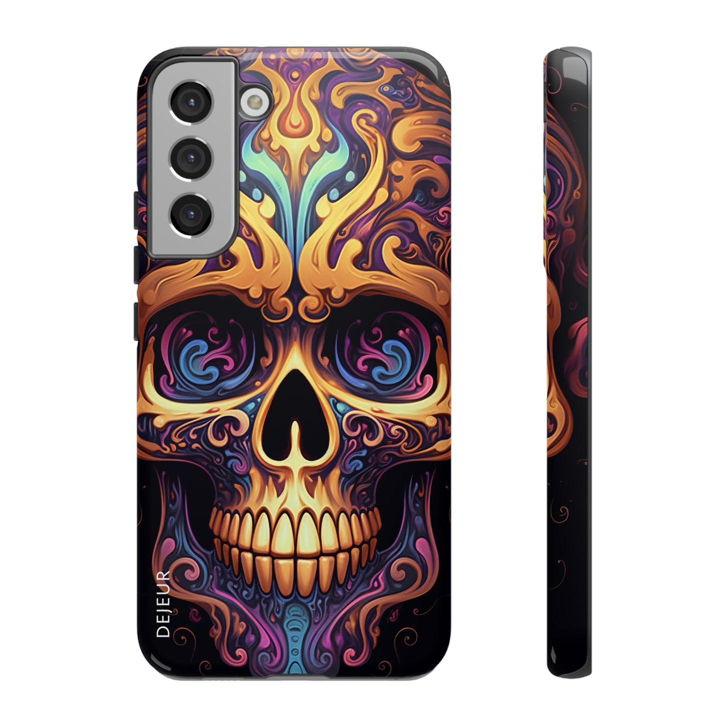 Paisley Skull - Samsung Galaxy Tough Case