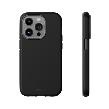 Pure Black - iPhone Tough Case