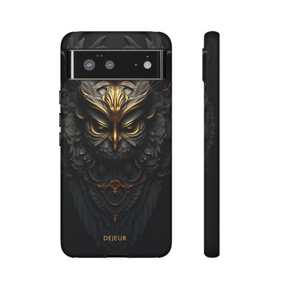 Golden Dark Owl - Google Pixel Tough Case