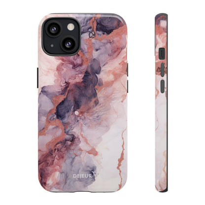 Royal Purple Marble - iPhone Tough Case