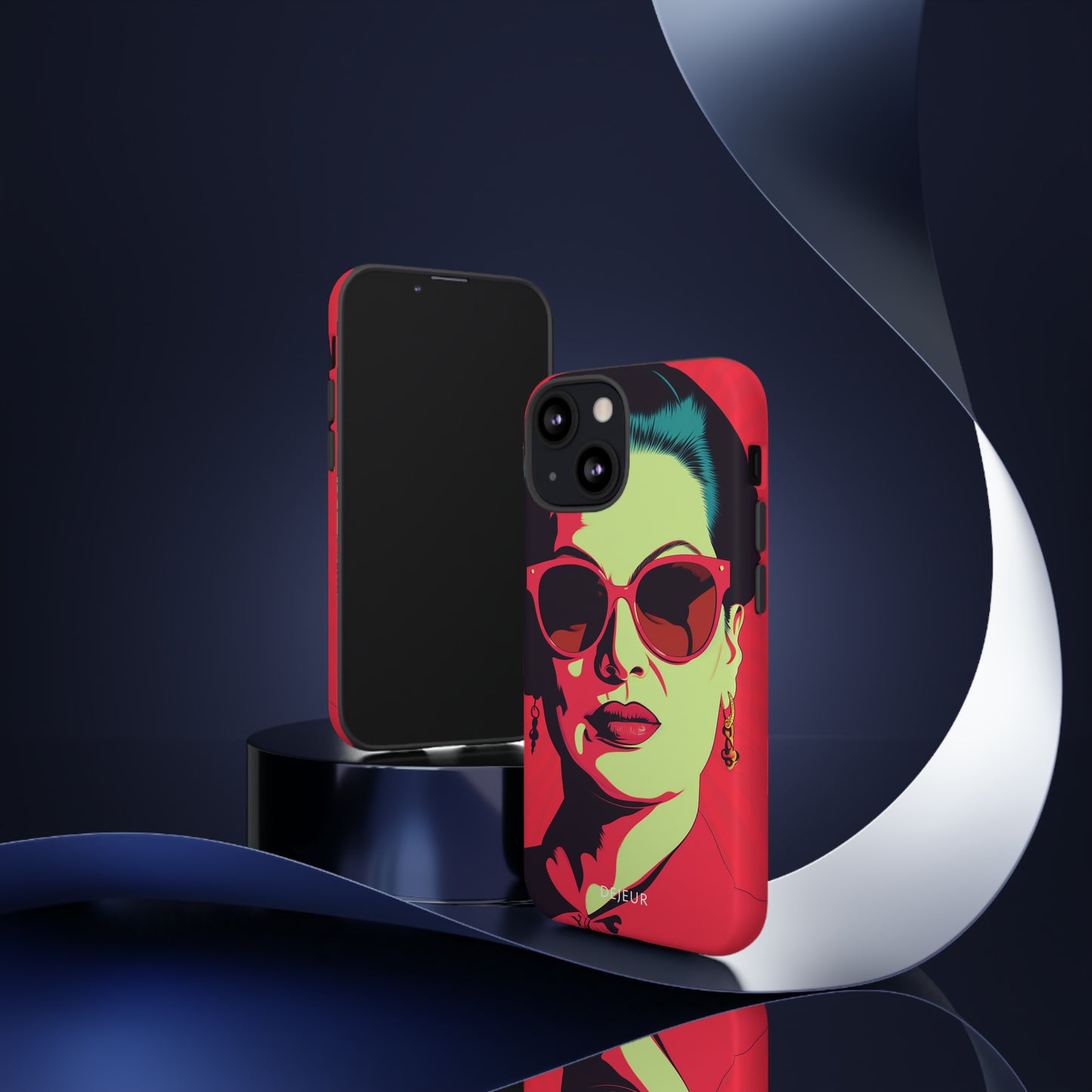 Umm Kulthum Red - iPhone Tough Case