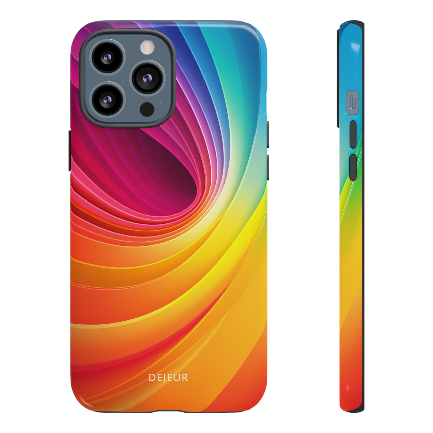 Rainbow Swirl - iPhone Tough Case