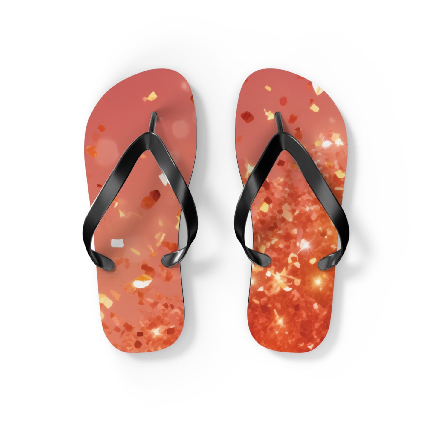 Rose Confetti Glitter - Flip Flops