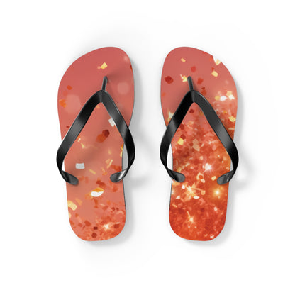 Rose Confetti Glitter - Flip Flops