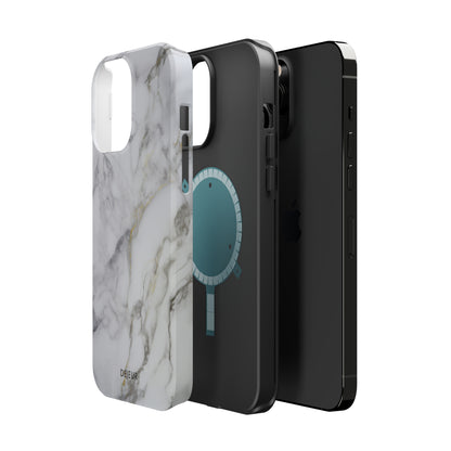 Touch of Gold Classic Marble - iPhone MagSafe Tough Case