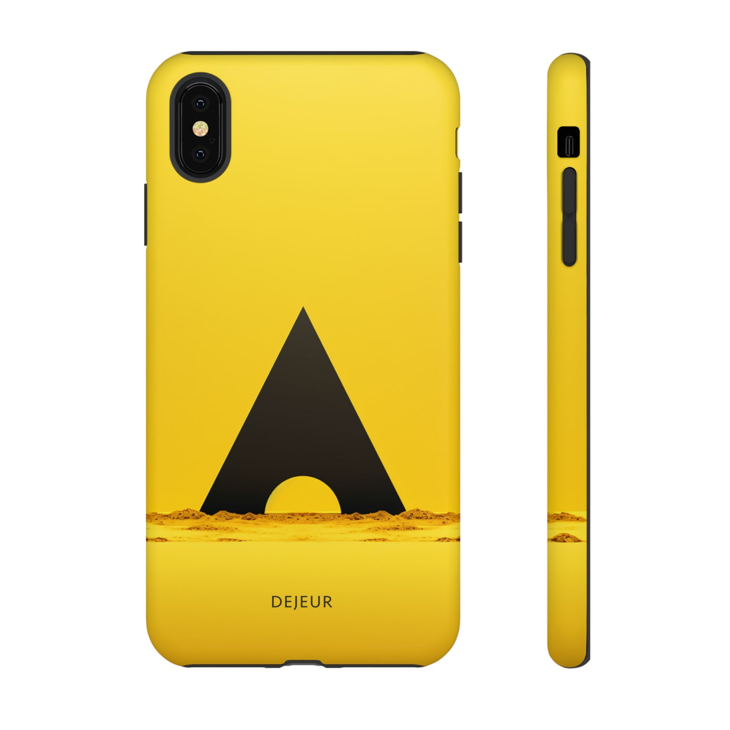 Sun Triangle Yellow - iPhone Tough Case