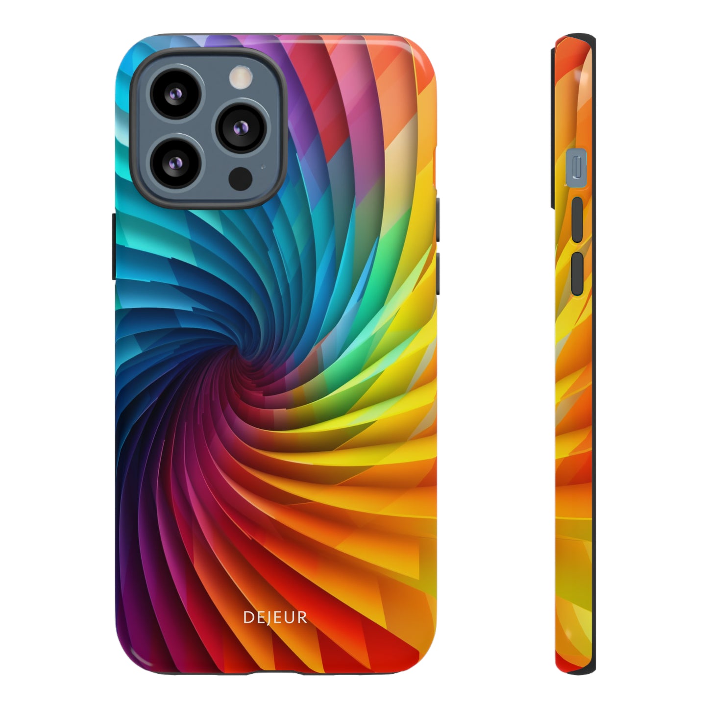 Rainbow Spiral - iPhone Tough Case