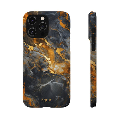 Platinum Gold Marble - iPhone Snap Case