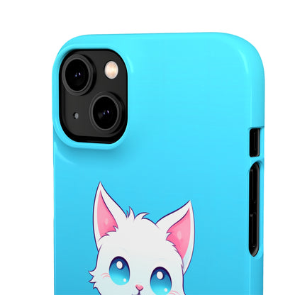 Blue Eyed Cutey Cat - iPhone Snap Case