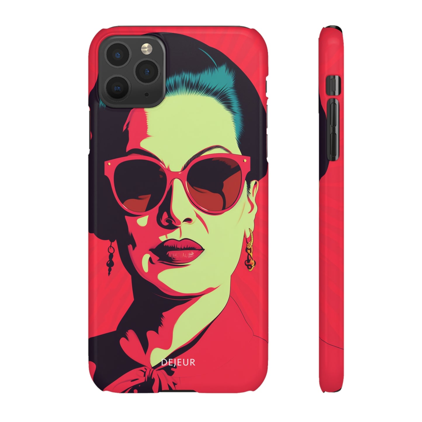 Umm Kulthum Red - iPhone Snap Case