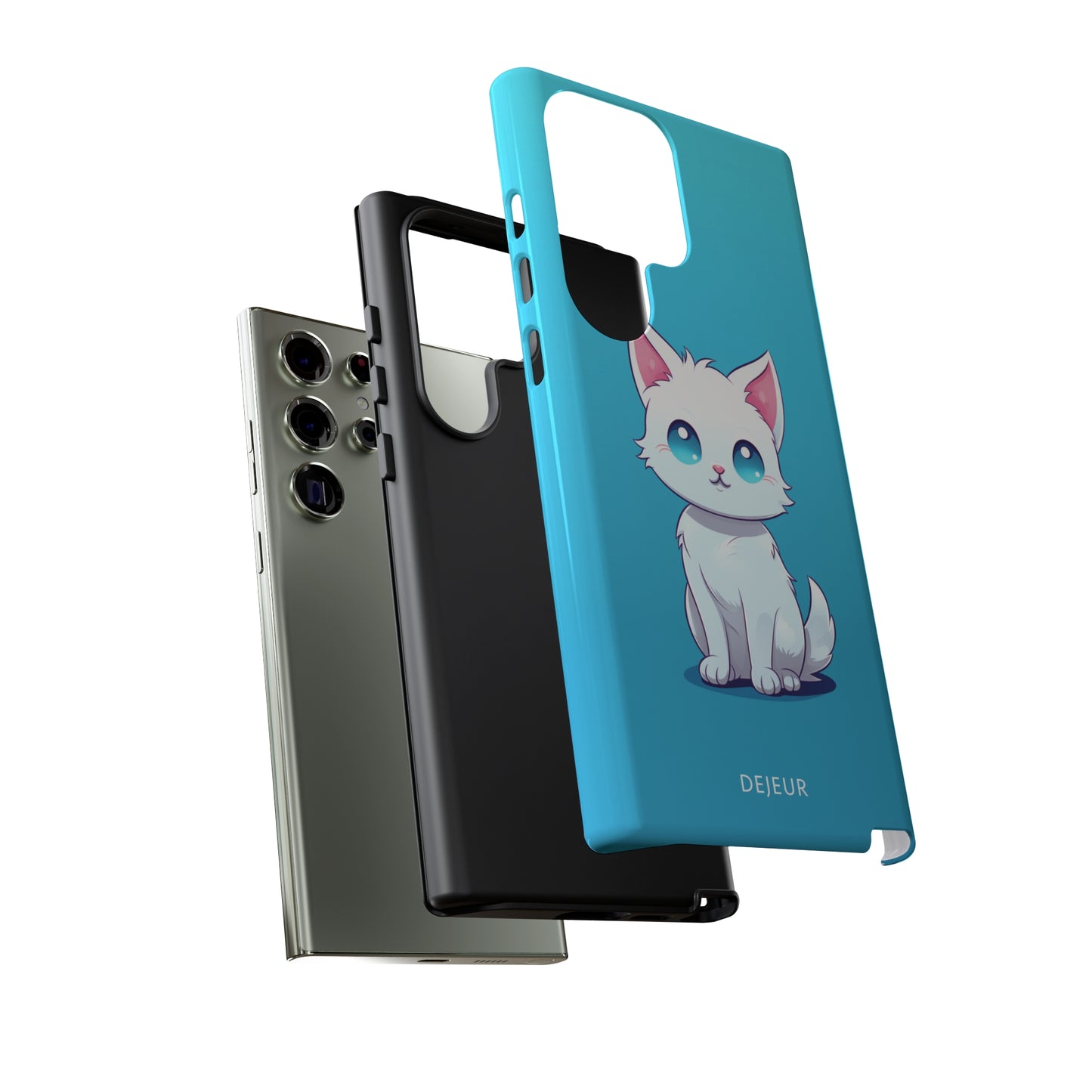 Blue Eyed Cutey Cat - Samsung Galaxy Tough Case