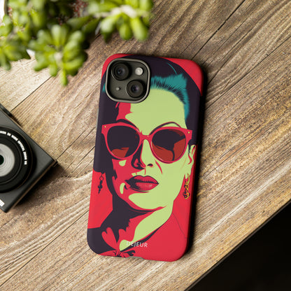 Umm Kulthum Red - iPhone Tough Case