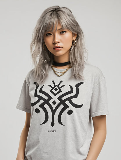 Tribal Crescent Horns - T-Shirt