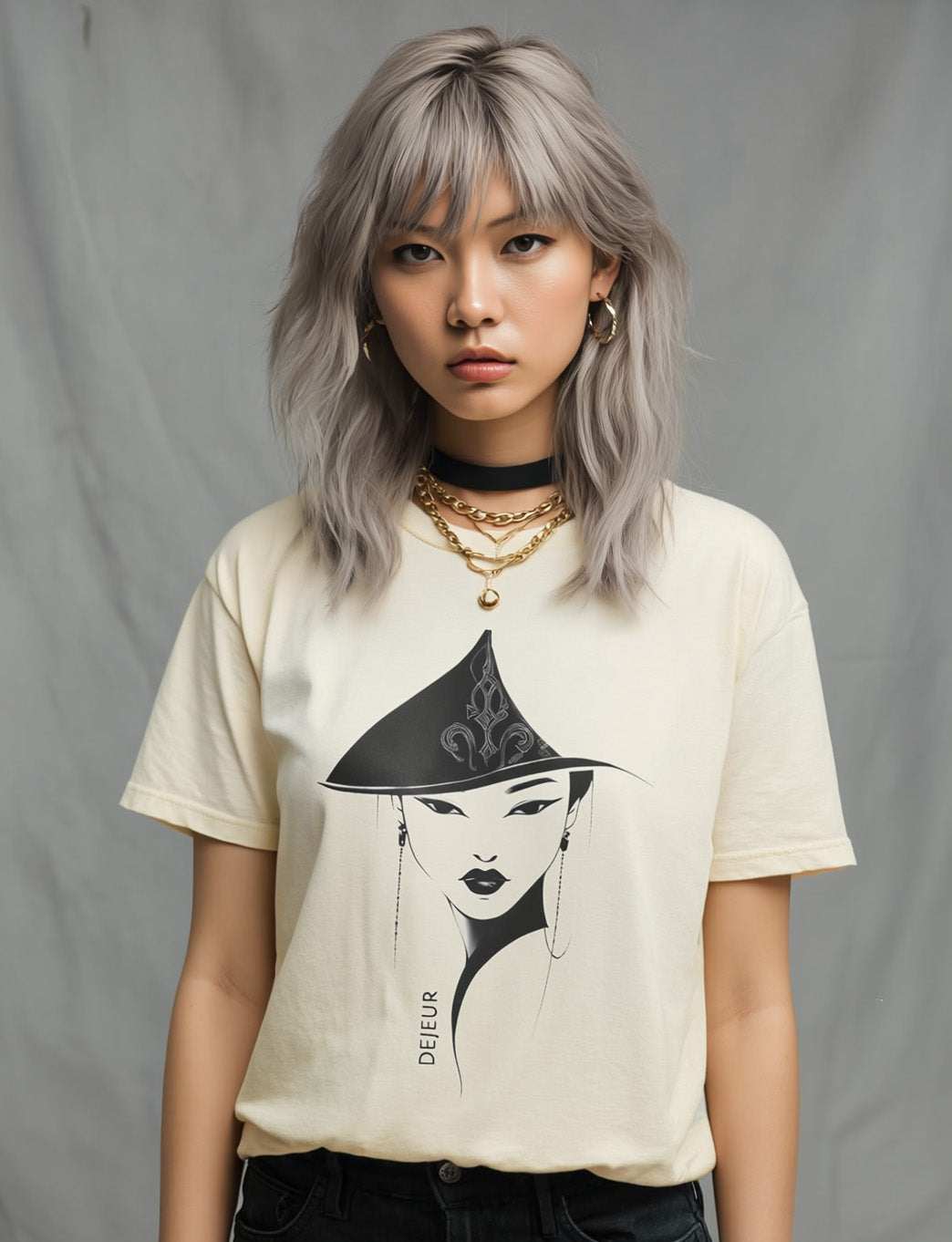 Far East Elegant Visage - T-Shirt
