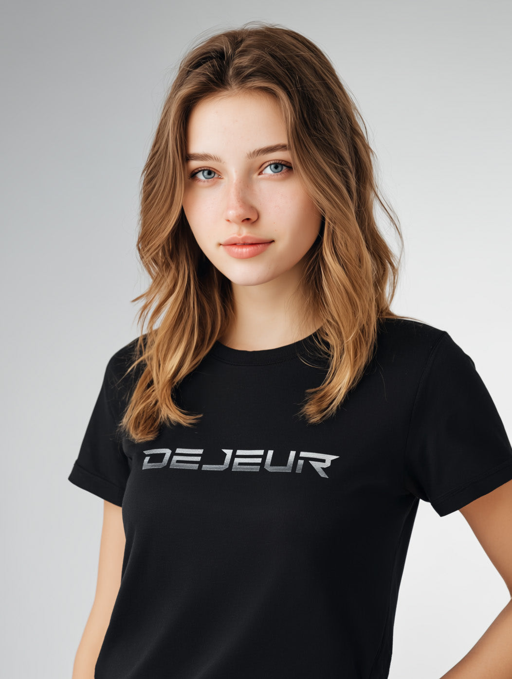 Dejeur Modern Chrome Logo - T-Shirt