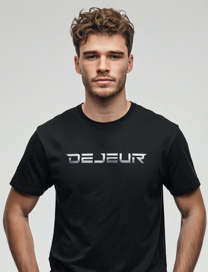 Dejeur Modern Chrome Logo - T-Shirt