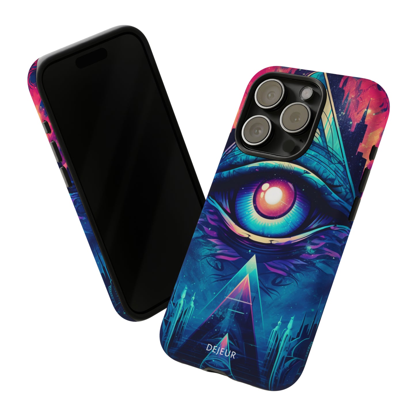 Cyberpunk 3rd Eye - iPhone Tough Case