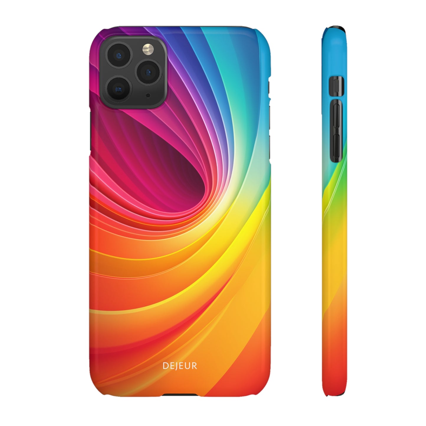 Rainbow Swirl - iPhone Snap Case