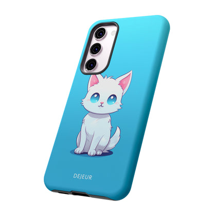 Blue Eyed Cutey Cat - Samsung Galaxy Tough Case