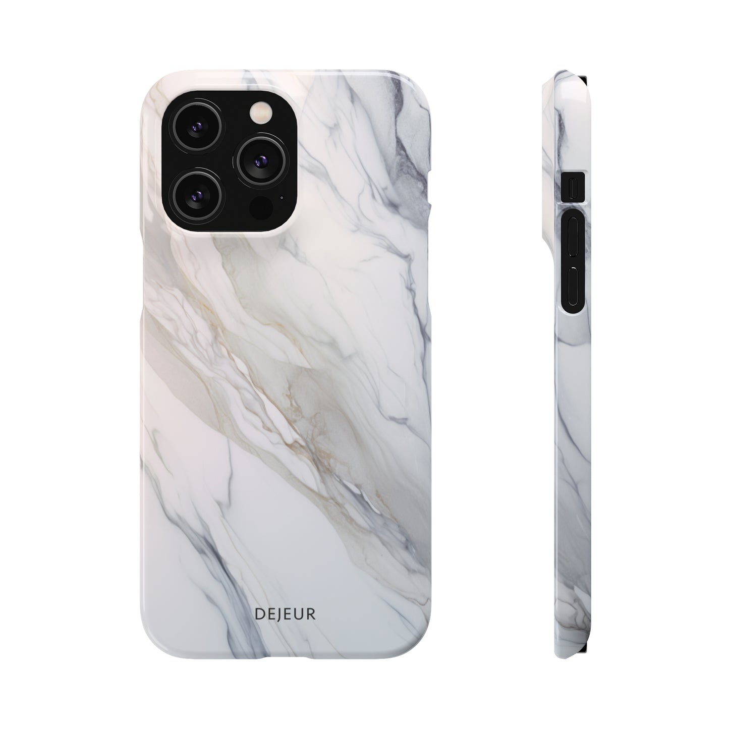 Light Cloud Marble - iPhone Snap Case